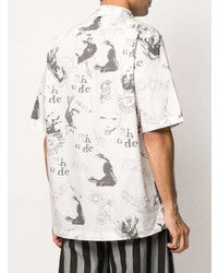Rhude Doodle Hawaiian Shirt