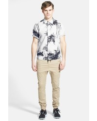 Diesel Erlwi Printed Trim Fit Short Sleeve Shirt