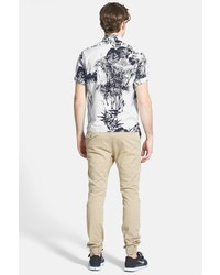 Diesel Erlwi Printed Trim Fit Short Sleeve Shirt