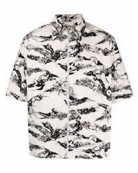 Givenchy Graphic Print Short Sleeve Shirt