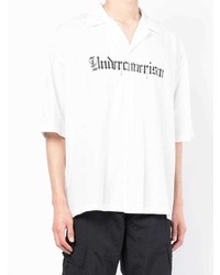 Undercoverism Logo Print Cotton Shirt