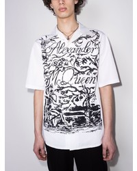 Alexander McQueen Logo Print Shirt
