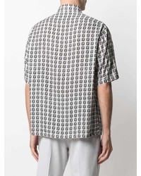 Fendi Micro Ff Pattern Shirt