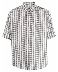 Fendi Micro Ff Pattern Shirt