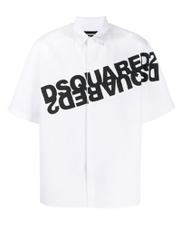 DSQUARED2 Mirror Logo Short Sleeve Shirt