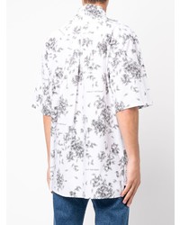 Off-White Paperclip Print Cotton Shirt