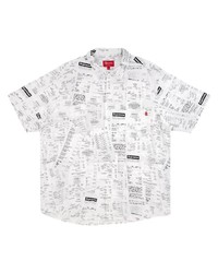 Supreme Receipts Short Sleeve Shirt