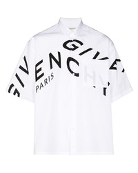 Givenchy Refracted Logo Short Sleeve Shirt