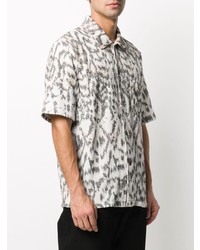 Our Legacy Tiger Print Short Sleeved Shirt