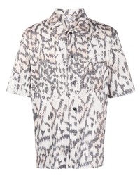Our Legacy Tiger Print Short Sleeved Shirt