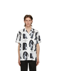 Wacko Maria White Bob Marley Edition Hawaiian Short Sleeve Shirt