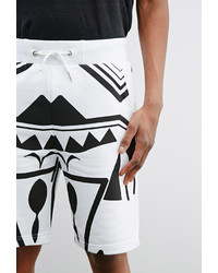 Forever 21 Leef Paris Abstract Geo Print Shorts
