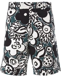 Marni Floral Print Shorts