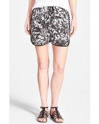 Vince Camuto Two By Jungle Print Drawstring Shorts