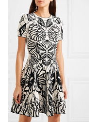 Alexander McQueen Jacquard Knit Mini Dress, $1,393 | NET-A-PORTER 