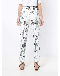 Andrea Marques Printed Skinny Trousers Unavailable
