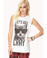 Forever 21 Get Cray Muscle Tee