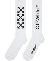 Off-White White Arrow Mid Socks