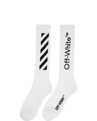 Off-White White Diag Socks