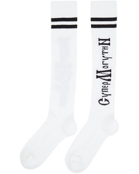 Rassvet White Slava Mogutin Edition Striped Socks
