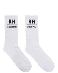 Rhude White Soho House Edition Rh Socks