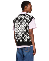 Icecream Black Checker Vest