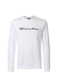 Emporio Armani Embroidered Logo Sweatshirt