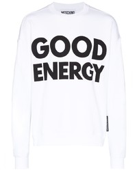 Moschino Good Energy Slogan Sweatshirt