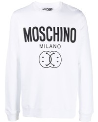 Moschino Logo Print Detail Sweatshirt
