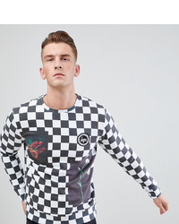 Hype Sweatshirt With Checkerboard Print To Asos