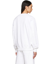 Helmut Lang White Core Crewneck Sweatshirt