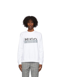 Hugo White Dicago Sweatshirt