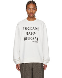 Dries Van Noten White Dream Baby Dream Forever Sweatshirt
