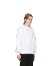 Ottolinger White Fleece Sweatshirt