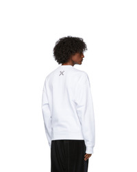 Kenzo White Sport Big X Sweatshirt