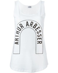 Arthur Arbesser Logo Print Tank Top