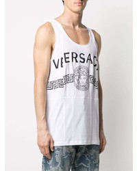 Versace Spliced Medusa Head Logo Print Vest