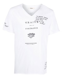 Zadig & Voltaire Zadigvoltaire Graphic Print V Neck T Shirt