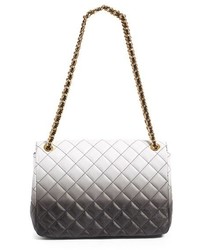 Moschino Large Letters Dgrad Quilted Leather Shoulder Bag