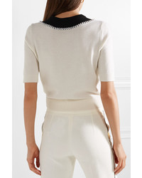 Michael Kors Collection Embellished Cashmere Sweater