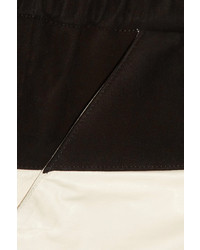 Proenza Schouler Suede And Leather Boardshorts