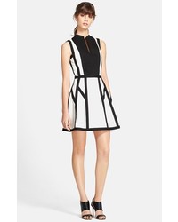 Robert Rodriguez Graphic Spear Fit Flare Dress