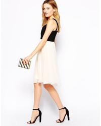 B.young Skater Dress With Contrast Skirt
