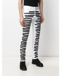 DSQUARED2 Stripe Print Skinny Jeans