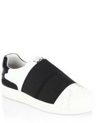 Ash Clip Textured Slip On Sneakers