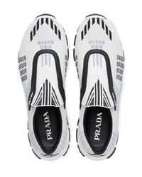 Prada Crossection Knit Sneakers