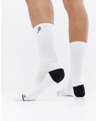 Primitive Classic Logo Socks In White