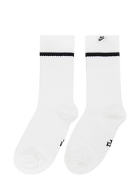 Nike Two Pack White Essential Crew Socks