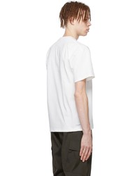 Sophnet. White Cotton T Shirt