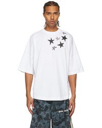 Palm Angels White Shootins Over T Shirt